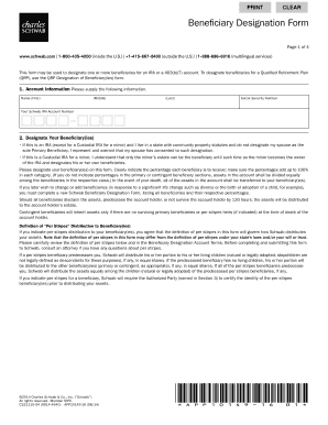 Beneficiary Designation Form