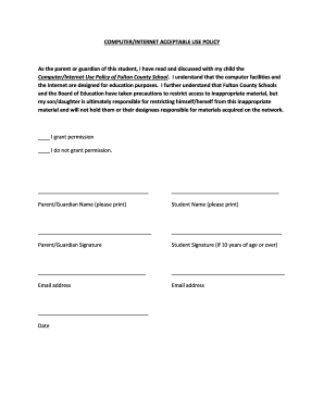 Fulton County Computer/Internet Acceptable Use Policy