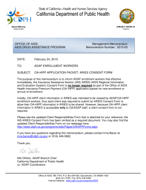 California OA-HIPP Client Responsibilities Form
