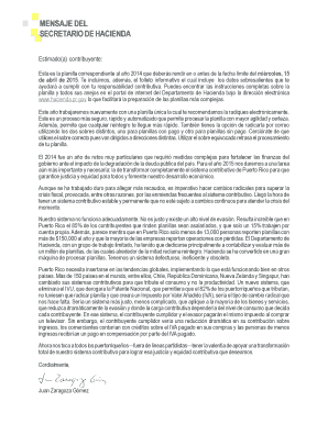 Planilla de Contribución sobre Ingresos de Individuos