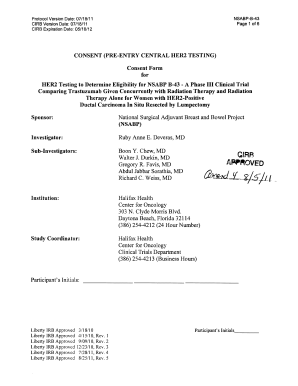HER2 Testing Consent Form