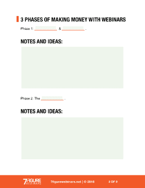 Webinar Business Growth Workbook