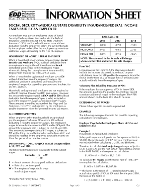 california employee withholdings for 2012 social security medicare and ca sdi form