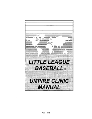 Fillable Online 2012 Rule Changes - Little League Online Fax Email ...