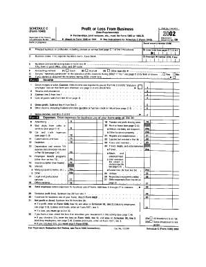 How to make a self employed income statement - IRS Schedule C Profit or Loss from Business - dhs state ia