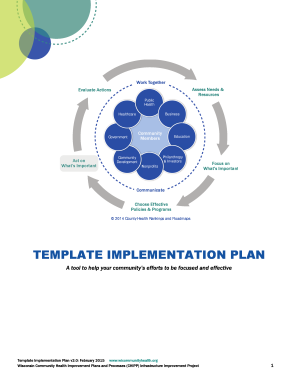 Implementation procedure example - Assess Needs &