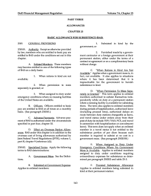 DoD Financial Management Regulation Volume 7A, Chapter 25 163 ... - comptroller defense