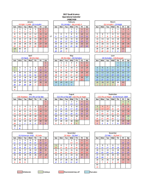calender fill in