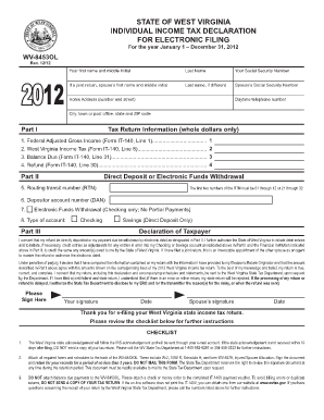 wv state fillable income tax forms 2012