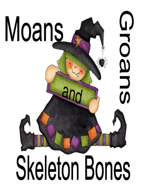 Moans and Groans Flip Book Activity