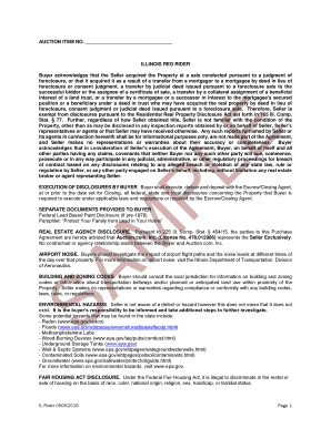 Illinois REO Rider