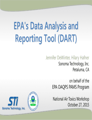 DART - Data Analysis and Reporting Tool (PDF)