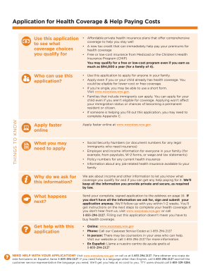 Wyoming Health Coverage Application