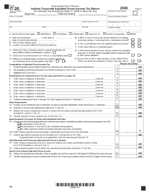 Indiana Schedule M for Alternate Adjusted Gross Income Tax Calculation