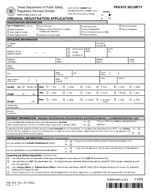 PSB-03A - Texas Department of Public Safety - txdps state tx
