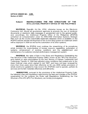 Ipo philippines trademark application form