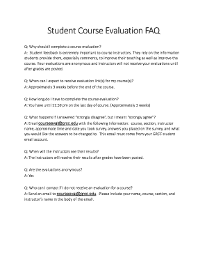 Nursing student clinical evaluation comments examples - Student Course Evaluation FAQ