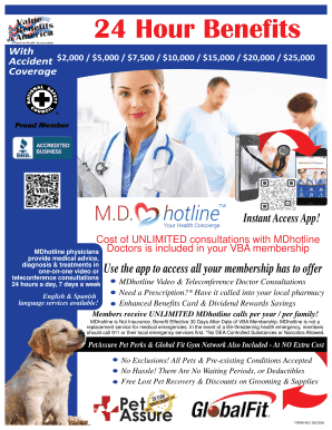 Value Benefits of America Accident Insurance Enrollment Form