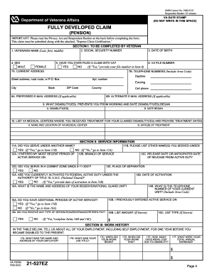 VA Form 21-2680 Templates - Fillable &amp; Printable Samples for PDF, Word ...