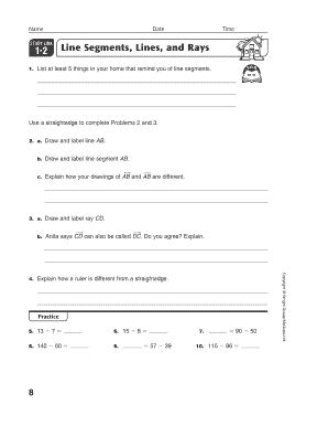 Math Homework Worksheet