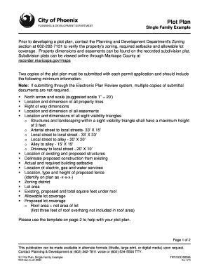 Plot Plan, Single Family Example.doc - phoenix