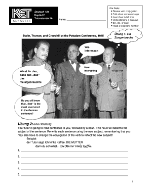 Deutsch Lernblatt