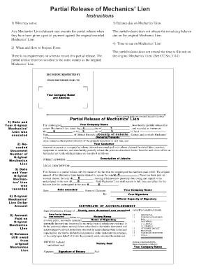 release of mechanics lien form c&b 32012