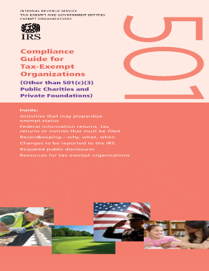 IRS Compliance Guide for Tax-Exempt Organizations