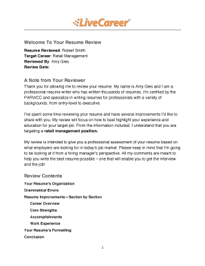 fill in the blank resume reviews fill online printable review resumes online