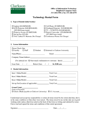 Form preview