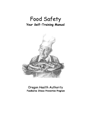 Restaurant training manual pdf - Food Safety: Your Self-Training Manual - public health oregon