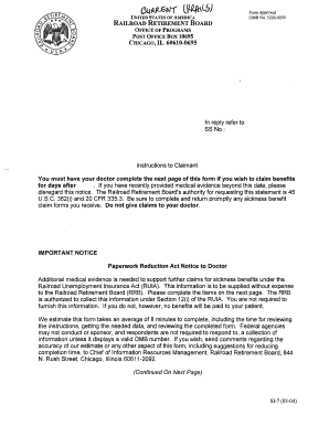Supplemental Doctor's Statement