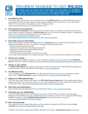 IRS.gov Tax Help Guide
