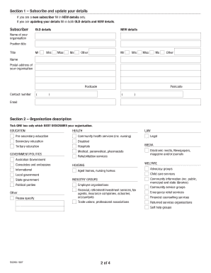 Application for DHS Publications