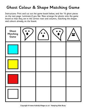 Fillable Online Printable Skeleton Game - Activity Village Fax Email ...