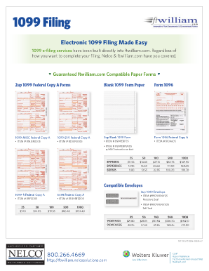 1099 Federal Copy A Form