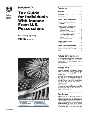 Publication 570 Tax Guide