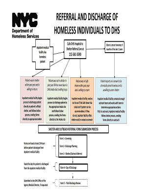 DHS Homeless Patient Discharge Referral Form