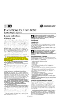 Instructions for Form 8839