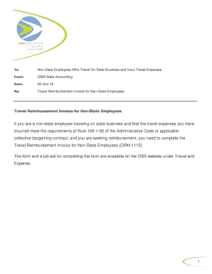 OSS Memo Template - Word Document