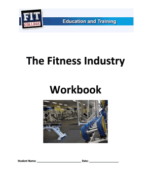 Fitness Industry Workbook