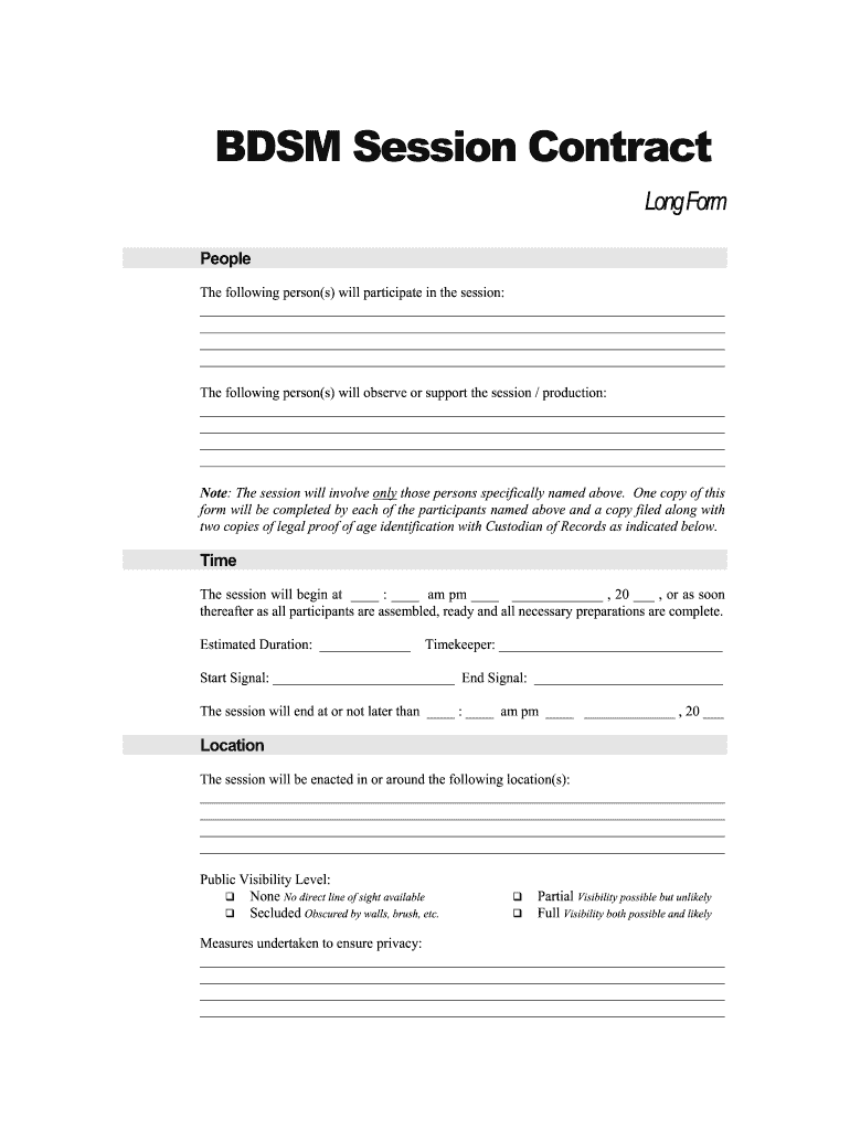 bdsm-session-contract-fill-online-printable-fillable-blank-pdffiller