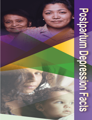 Fillable Online nimh nih Postpartum Depression Facts (pdf) - nimh nih ...
