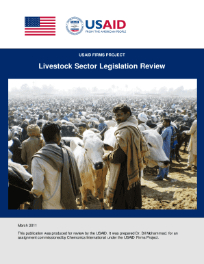 Livestock Sector Legislation Review - pdf usaid