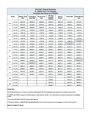 Q - BANK 742 & 744 Payrolls - schools nyc