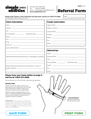 SimpleAbilities Referral Form