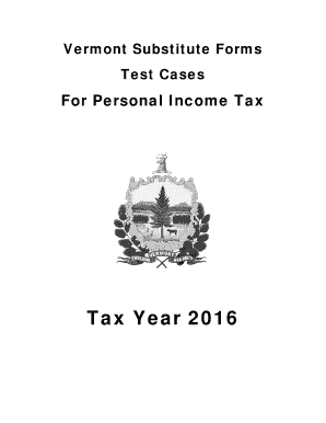 Vermont Personal Income Tax Form IN-111