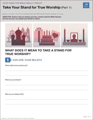 Take Your Stand for True Worship Study Guide