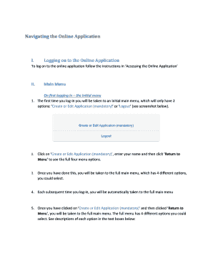 Online Application Form