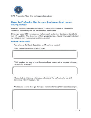 CIPD Profession Map Development Guide